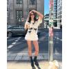 imageAelfric Eden Dairy Cow Print Tee Vintage Oversize Shirts Summer Unisex Casual Harajuku Top TshirtWhite