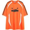 imageAelfric Eden Oversized T Shirt Men 90s Shirt Unisex Streetwear Contrast Color Graphic Tees Casual Vintage Summer TopsOrange