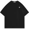 imageAelfric Eden Oversized Tshirts for Women Embroidery Heart Graphic Tees Shirts Cotton Summer Casual Short Sleeve TopsA02black