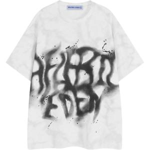 imageAelfric Eden Mens Graphic Tee Shirts Oversized Baggy Loose Cotton TShirt Streetwear Casual Summer Y2k ShirtWhite
