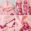imageAelfric Eden Mens Graphic Oversized Hoodie Cartoon Character Print Streetwear Casual hoodies y2k Hooded SweatshirtPink