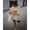 imageAelfric Eden Mens Oversized T Shirts Tees Tiger Graphic Tee Print Cotton Tops Streetwear Casual ShirtApricot