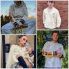 imageAelfric Eden Oversized Sweater Graphic Van Gogh Printed Unisex 90s Vintage Women Knit Sweaters Men Casual 2024 PulloverBeige