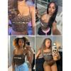 imageAelfric Eden Women Halter Tank Tops Leopard Print Cami Top Crop Camisole Y2k Trendy Going Out TopsBrown