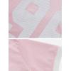 imageAelfric Eden Womens Jersey Tshirts Letter Printed Tees V Neck Mesh Short Sleeve 2025 Y2k Summer Casual Tops Clothes01 Pink