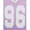 imageAelfric Eden Womens Jersey Tshirts Letter Printed Tees V Neck Mesh Short Sleeve 2025 Y2k Summer Casual Tops ClothesPurple