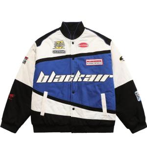 imageAelfric Eden Mens Motorcycle Jacket Blackair Moto Varsity Baseball Jacket Women Vintage CoatsBlue