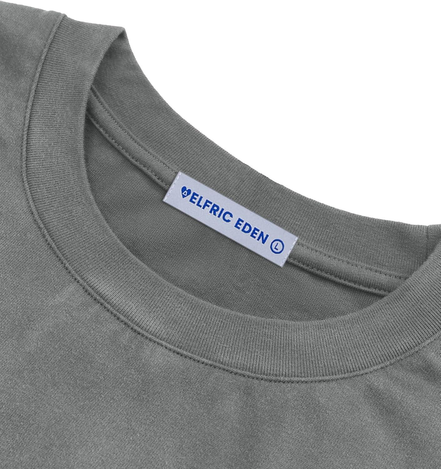imageAelfric Eden Mens Oversized TShirts Heavyweight Cotton Gradient Wash Tshirt Loose Fit Short Sleeve Vintage TeesDark Grey
