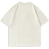 imageAelfric Eden Bow Shirt for Women Oversized Graphic Tees Y2K Cute Print Short Sleeve TShirt Casual Summer Cotton TopBeige