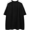 imageAelfric Eden Mens Graphic Tees Oversized T Shirt Women Y2k Jersey Quick Dry Moisture Wicking Unisex Summer TopsBlack