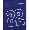 imageAelfric Eden Mens Jersey Shirts Mesh Print Number Unisex Oversized Graphic Tees Short Sleeve Casual T Shirt Y2k TopsNavy Blue