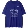 imageAelfric Eden Mens Jersey Shirts Mesh Print Number Unisex Oversized Graphic Tees Short Sleeve Casual T Shirt Y2k TopsNavy Blue