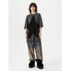 imageAelfric Eden Oversized Star Graphic Tees Men Vintage Washed Heavyweight Cotton Trendy Streetwear T Shirts UnisexGrey