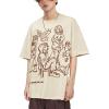 imageAelfric Eden Graphic Tees Y2k Cartoon Printed Womens Oversized T Shirt Vintage Tees Men Unisex Aesthetic Streetwear ShirtsA9beige