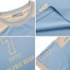 imageAelfric Eden 90s Oversized T Shirts Unisex Grahpic Jersey Printed Casual Tees Streetwear Vintage Summer Top TshirtLight Blue