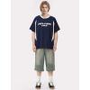 imageAelfric Eden Graphic Tees Y2k Mens Oversized T Shirt Racing Streetwear Shirts Unisex Casual Summer Tops02navy Blue