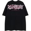 imageAelfric Eden Metalic Graphic Tees Men Y2k Oversized T Shirts Women Vintage Tees Unisex Summer TopsBlack
