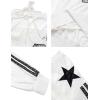 imageAelfric Eden Off The Shoulder Lace Embroidery Sweatshirt Long Sleeve Y2K jersey Sweatshirts Oversized Baggy Pullover TopWhite