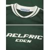 imageAelfric Eden Oversized Crewneck Sweatshirts for Men Red Vintage Graphic Pullover Loose Fit Streetwear Long Sleeve TopApatchwork  Green