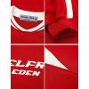 imageAelfric Eden Oversized Crewneck Sweatshirts for Men Red Vintage Graphic Pullover Loose Fit Streetwear Long Sleeve TopAred