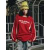 imageAelfric Eden Oversized Crewneck Sweatshirts for Men Red Vintage Graphic Pullover Loose Fit Streetwear Long Sleeve TopAred