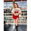 imageAelfric Eden Oversized Graphic Tees Unisex Cherries Print T Shirts Casual Summer Short Sleeve Top Cotton Cute Tee ShirtWhite