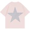 imageAelfric Eden Star Graphic Tees Unisex Oversized Tshirts Casual Summer Baggy Streetwear TopsLight Pink