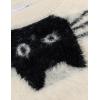 imageAelfric Eden Sweaters Cute Black Cat Sweater Soft Warm Knitted Graphic Pullover Casual Long Sleeve Trendy TopsApricot
