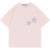 imageAelfric Eden Star Graphic Tees Unisex Oversized Tshirts Casual Summer Baggy Streetwear TopsLight Pink