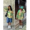 imageAelfric Eden Cardigan Sweater Open Front Casual Knit Cardigans Pinstripe Fashion Sweaters Y2k 2025 OutfitsGreen