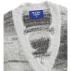 imageAelfric Eden Cardigan Sweater Open Front Casual Knit Cardigans Pinstripe Fashion Sweaters Y2k 2025 OutfitsGrey