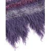 imageAelfric Eden Cardigan Sweater Open Front Casual Knit Cardigans Pinstripe Fashion Sweaters Y2k 2025 OutfitsPurple