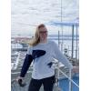 imageAelfric Eden Mens Whale Graphic Print Knit Sweater Oversized Vintage Pullover Sweater