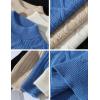 imageAelfric Eden Womens Cable Knit Sweater Oversized Chunky Rory Gilmore Crewneck Solid Long Sleeve Pullover Knitted Sweater01khaki