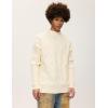 imageAelfric Eden Womens Cable Knit Sweater Oversized Chunky Rory Gilmore Crewneck Solid Long Sleeve Pullover Knitted SweaterB7white Cream