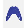 imageAelfric Eden Womens Cardigan Sweaters VNeck Button Down Long Sleeve Shrugs Knit Cropped TopsBlue
