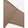 imageAelfric Eden Womens Sweaters Oversized Crewneck Fall Sweater Casual Batwing Ribbed Knit Side Slit Pullover TopsLight Coffee
