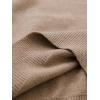 imageAelfric Eden Womens Sweaters Oversized Crewneck Fall Sweater Casual Batwing Ribbed Knit Side Slit Pullover TopsLight Coffee