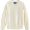 imageAelfric Eden Women Oversized Basic Sweaters Vintage Crewneck Long Sleeves Knit 2025 Pullover Sweater TopsApricot