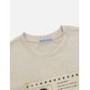 imageAelfric Eden Womens Tee Shirt Puppy Work Card Tee Oversized Vintage Graphic Casual Y2k Streetwear Summer TopsKhaki