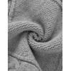 imageAelfric Eden Womens Oversized Cable Knit Fall Sweater Mock Neck Long Sleeve Knit Pullover Sweater Tops 2025Gray