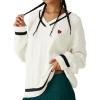 imageAelfric Eden Womens Oversized Cable Knit V Neck Sweaters Oversized Pullover 2025 Fall Fashion OutfitsWhite