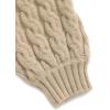 imageAelfric Eden Womens Oversized Sweaters 2025 Cable Knit Chunky Sweater Lantern Sleeve Crewneck Pullover Loose OutfitsBeige