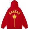 imageAelfric Eden Oversized Graphic Hoodies Unisex City Vintage Hooded Sweatshirt Pullover Streetwear Clothes with PocketRed