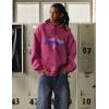 imageAelfric Eden Womens Graphic Hoodies Star Print Hoodie Unisex Y2K Oversized Fashion Hoodies PulloverPurple