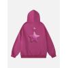 imageAelfric Eden Womens Graphic Hoodies Star Print Hoodie Unisex Y2K Oversized Fashion Hoodies PulloverPurple