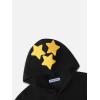 imageAelfric Eden Womens Graphic Hoodies Walking Star Print Hoodie Unisex Oversized Long Sleeve Streetwear Hooded PulloverBlack