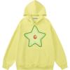 imageAelfric Eden Graphic Hoodie Cute Star Oversized Sweatshirt Unisex Casual Y2k Hooded Pullover with PocketGreen