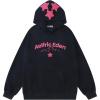 imageAelfric Eden Womens Oversized Hoodies Star Graphic Print Hooded Sweatshirts Long Sleeve Y2k Streetwear Fall Outfits 2025Black