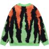 imageAelfric Eden Men Tiedye Sweater Casual Knitted Sweater Unisex Long Sleeve Pullover SweaterGreen